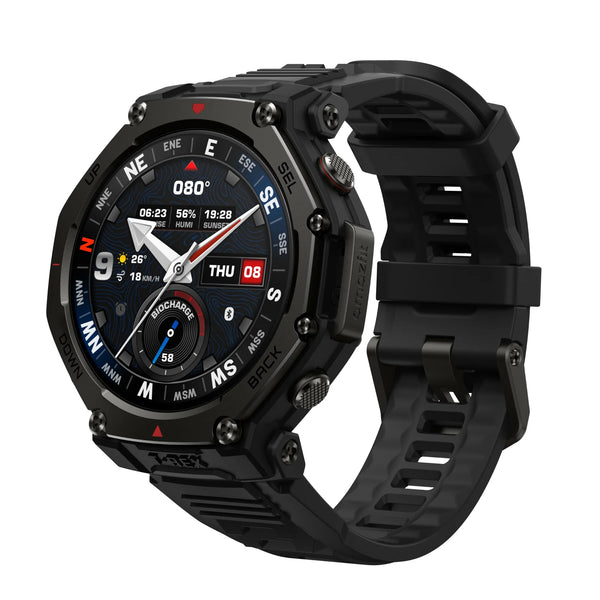 Amazfit T-Rex 3 Pro Outdoor Smart Watch 44Mm Sapphire AMOLED Display with Flashlight, Ti - Peak Performance Outfitters