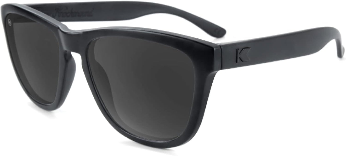 Goodr OG polarized running sunglasses with no-slip frame worn on trail run