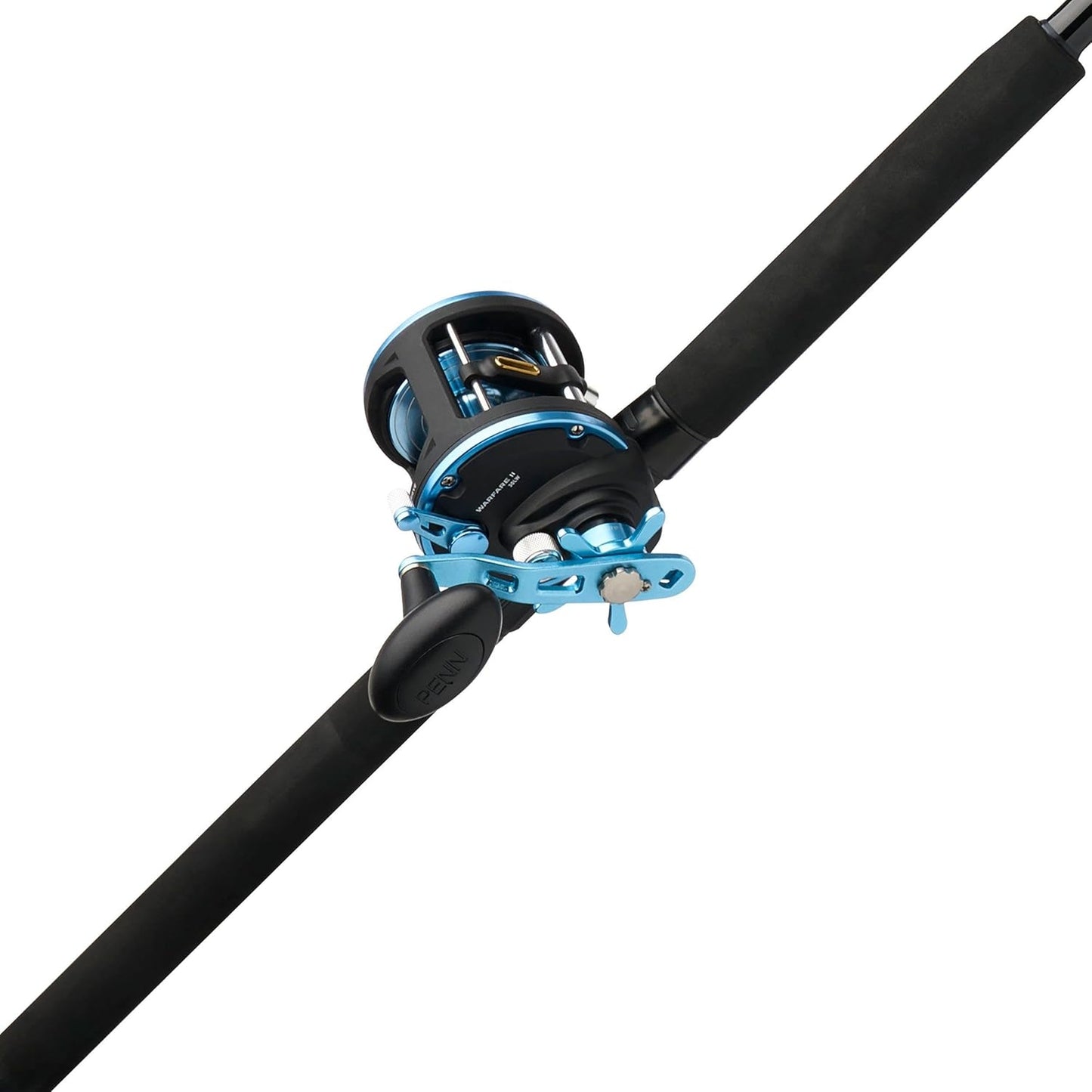 Penn Warfare Level Wind Fishing Rod and Reel Conventional Combo
