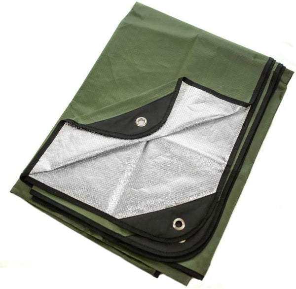Arcturus heavy duty survival blanket 60x82 inch — reusable emergency thermal blanket