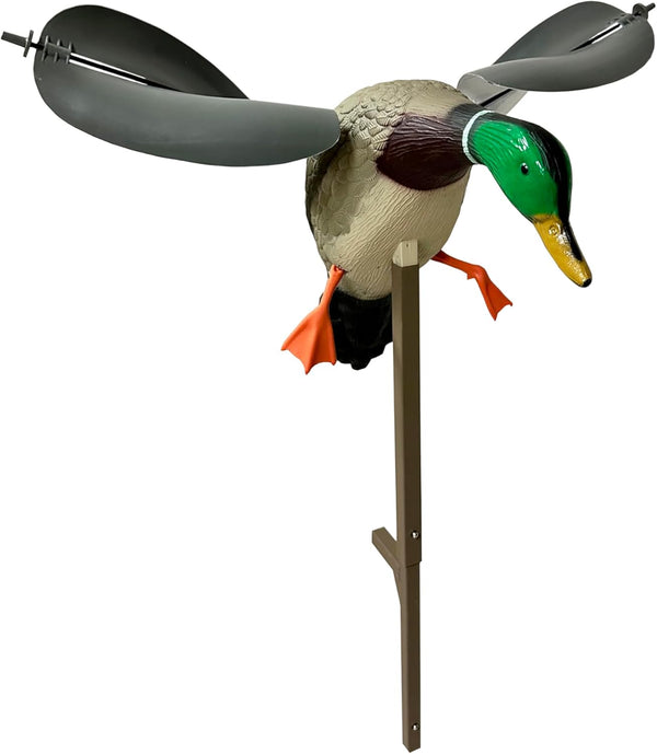 MOJO Outdoors spinning-wing duck decoy for waterfowl hunting