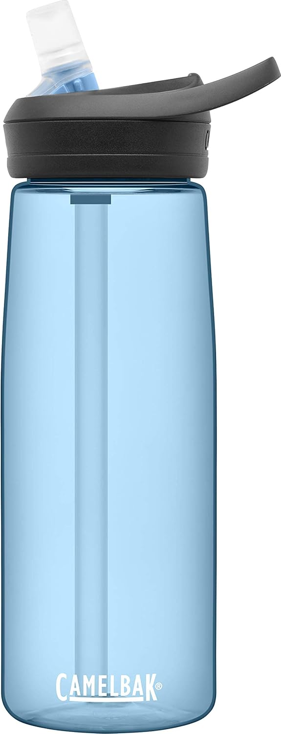 CamelBak Eddy+ 25 oz water bottle with bite valve and spill-proof cap for hiking hydration