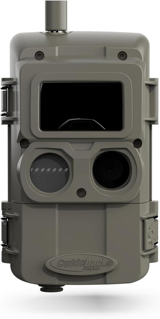 Cuddeback long-range IR trail camera for wildlife capture