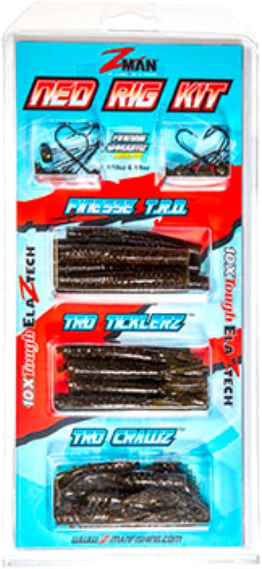 Owner Ultrahead Ned rig mushroom jig head kit for finesse bass fishing