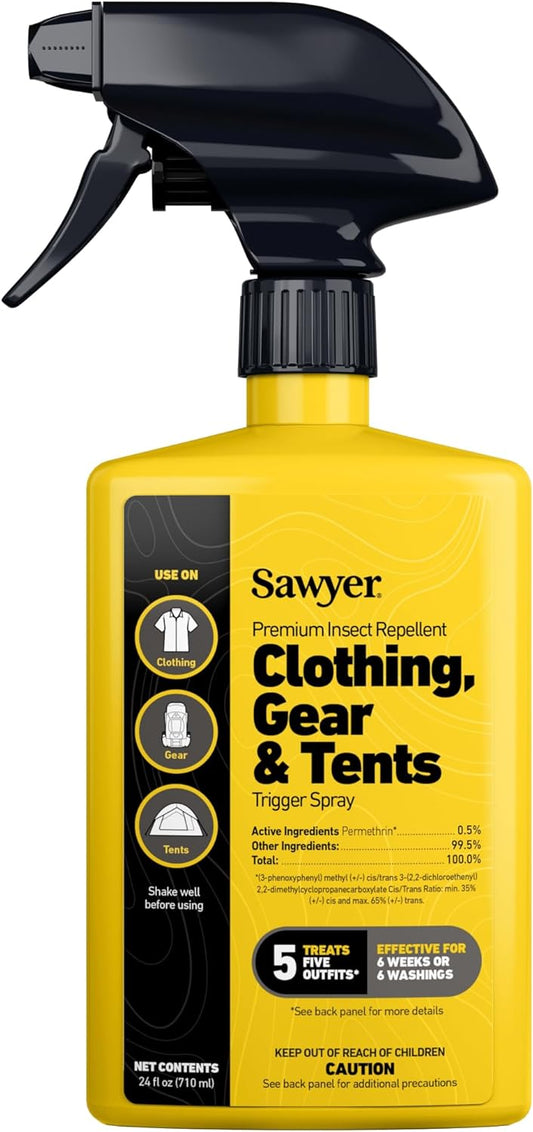Sawyer Permethrin Clothing & Gear Insect Repellent - 24 oz