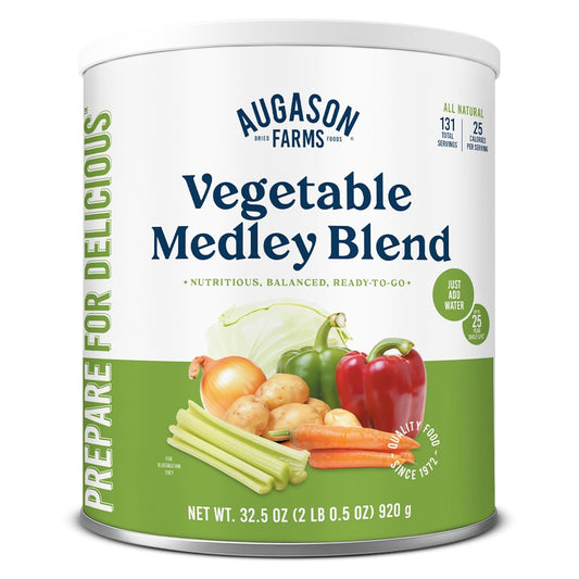 Augason Farms Vegetable Medley Blend - 131 Servings