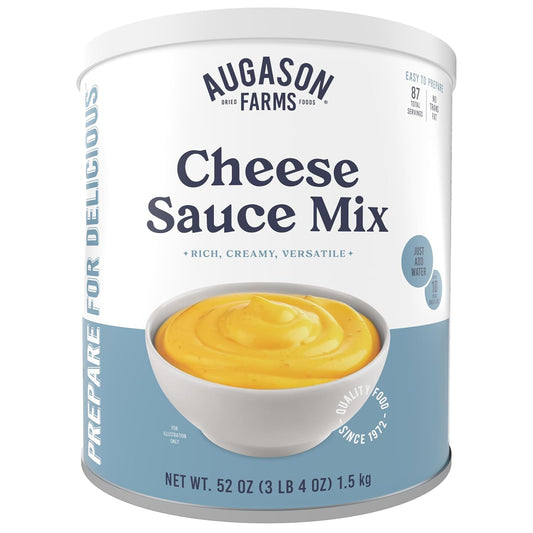 Augason Farms Cheese Sauce Mix - 87 Servings