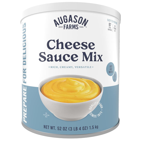 Augason Farms Cheese Sauce Mix - 87 Servings