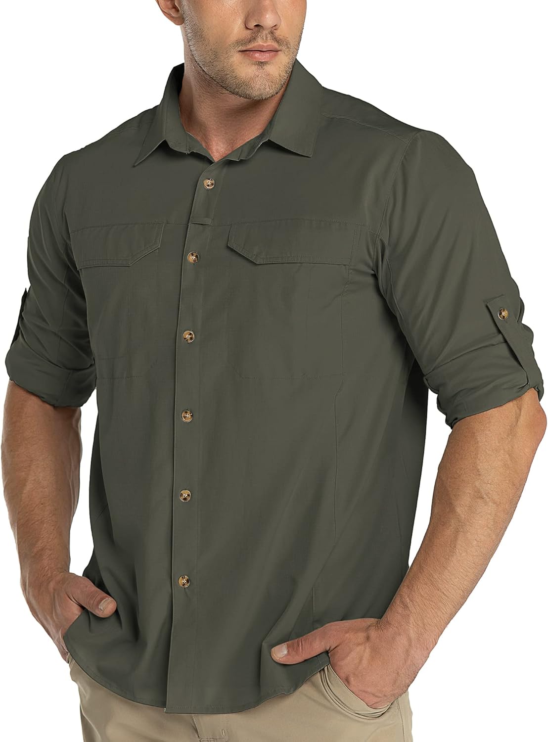 Columbia PFG Tamiami II long sleeve fishing shirt UPF 40 for saltwater sun protection