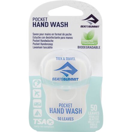 Sea to Summit Trek & Travel Pocket Soap Leaves — Biodegradable Camp Wash