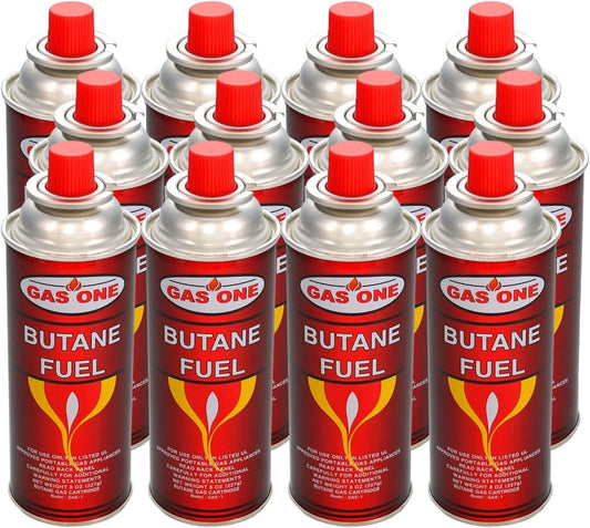 GasOne Butane Fuel Canisters 8 oz 12-Pack — image 2