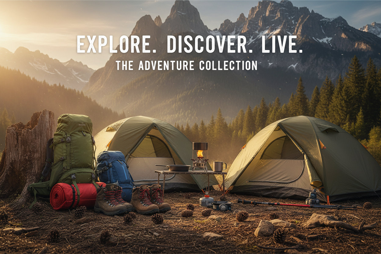 Camping Gear & Outdoor Equipment | Tents, Sleeping Bags, Cookware