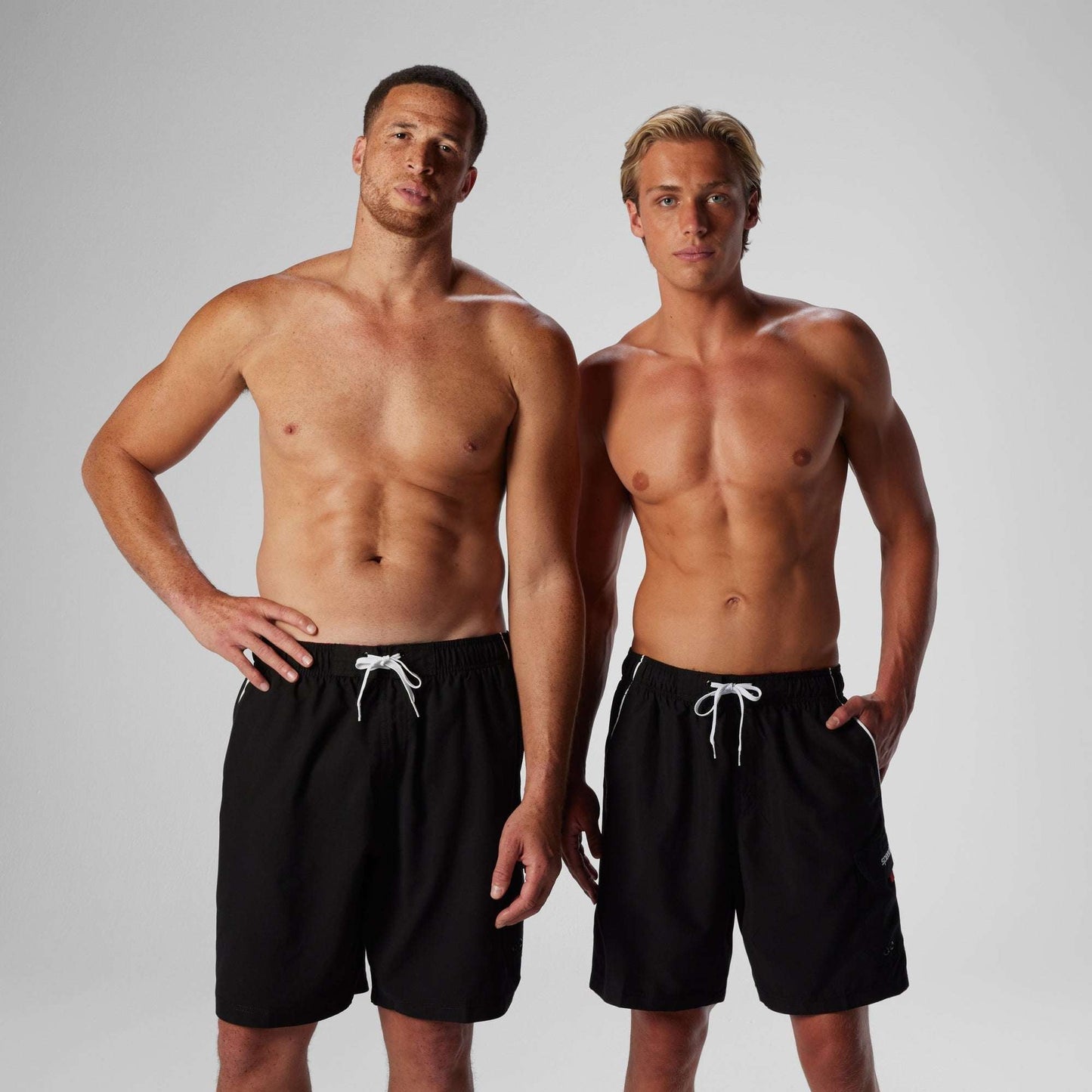 Speedo men's Marina Volley swim trunks in black