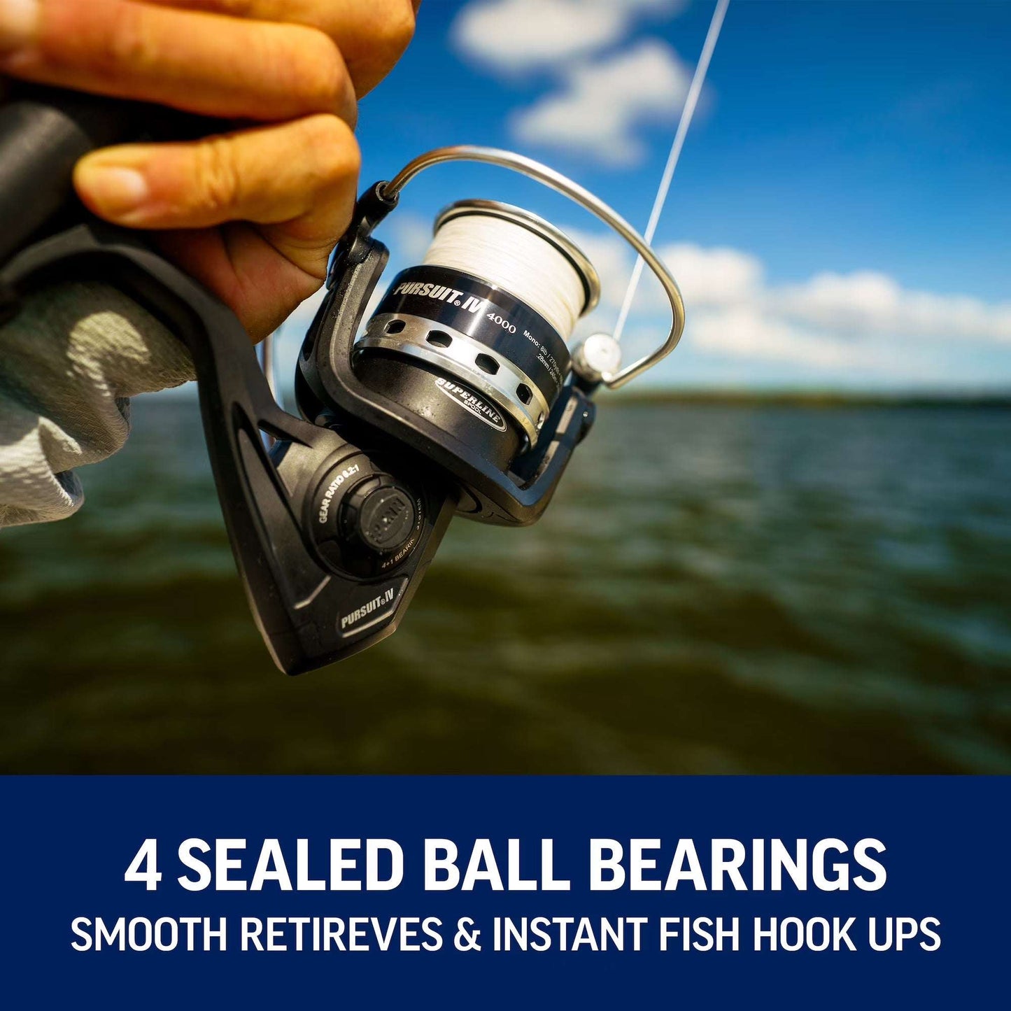 Pursuit® IV Combo, 10' Heavy Fishing Rod, 8000 Size Reel