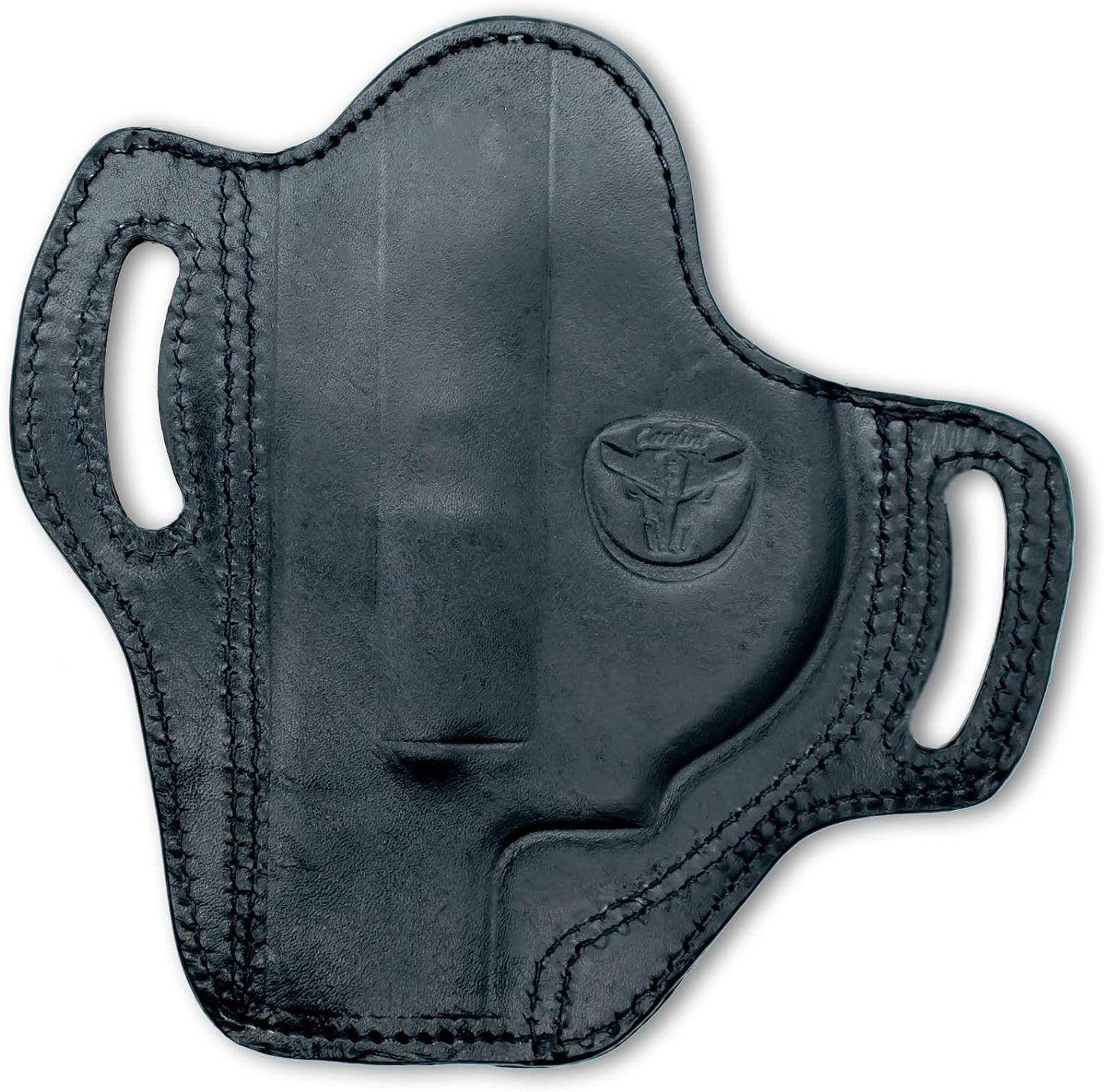 Leather OWB Holster for S&W J Frame, Ruger LCR, SP101, and Other 38 Special Snub Nose Revolvers (Up to 2.25 Barrel) - Peak Performance Outfitters