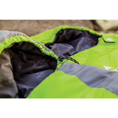 Trailhead Ultralight Mummy 20F Degree Sleeping Bag - Green and Grey