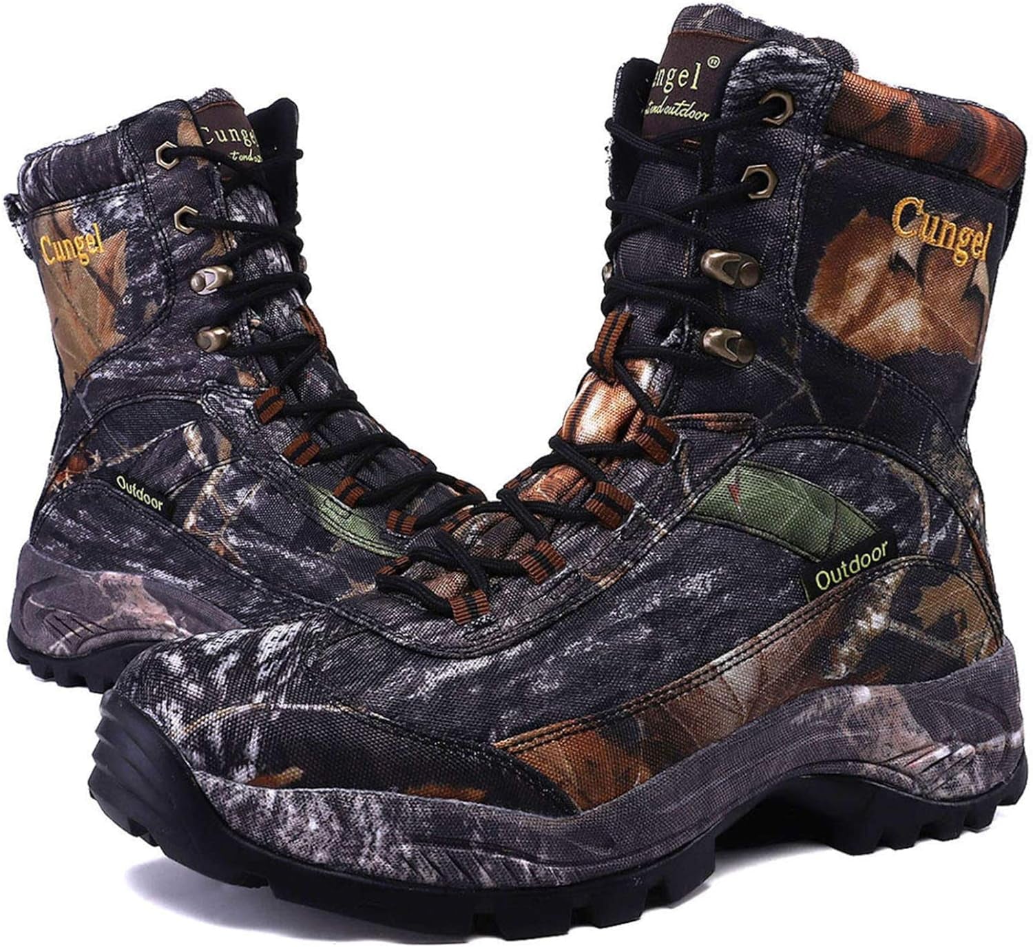 Men's Waterproof Camo Hunting Boots: Anti-Slip, Lightweight, and Durable Outdoor Hiking Shoes - Peak Performance Outfitters