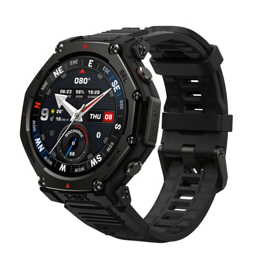 Amazfit T-Rex 3 Pro Outdoor Smart Watch 44Mm Sapphire AMOLED Display with Flashlight, Ti - Peak Performance Outfitters