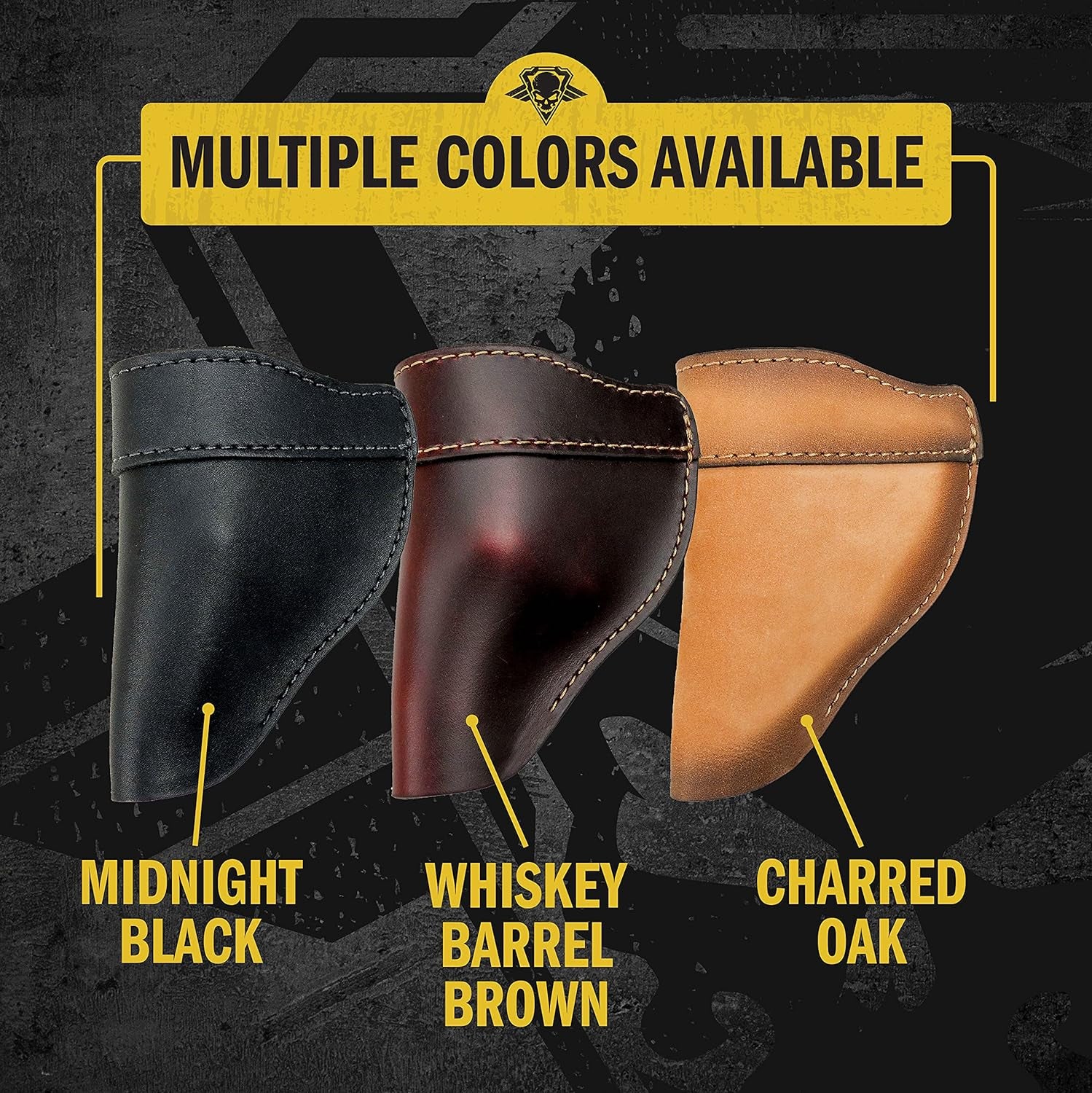 The Defender Leather IWB Holster for Most J Frame Revolvers - Made in the USA - Peak Performance Outfitters