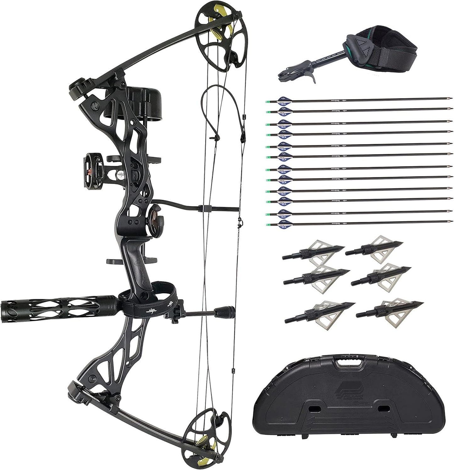 Southland Archery Supply Outrage 70 lb Hunting Compound Bow Package