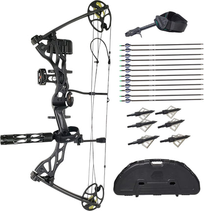 Southland Archery Supply Outrage 70 lb Hunting Compound Bow Package