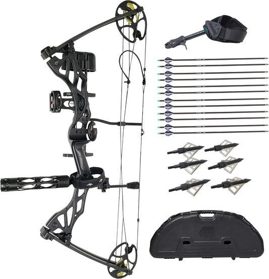 Southland Archery Supply Outrage 70 lb Hunting Compound Bow Package