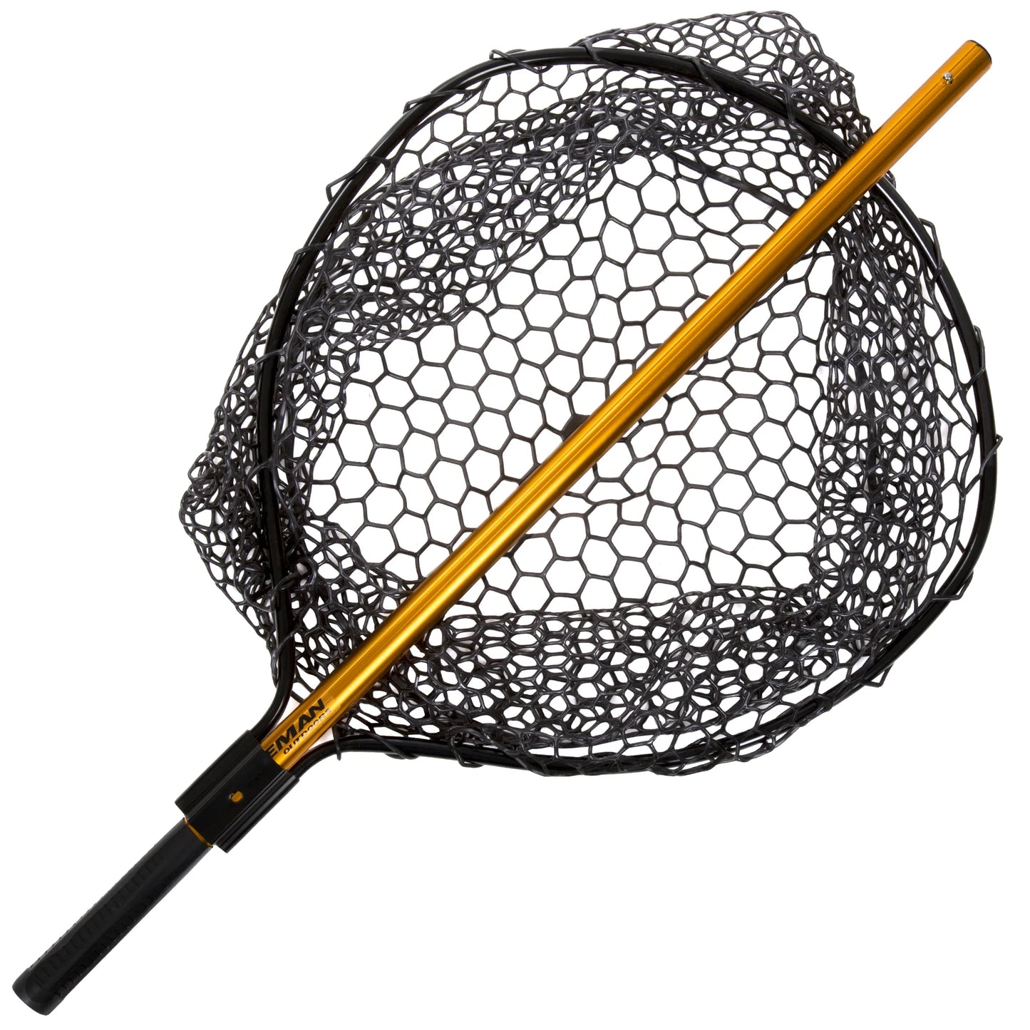 Wakeman 56-Inch Retractable Fishing Net with Telescopic Pole - Gold - Peak Performance Outfitters