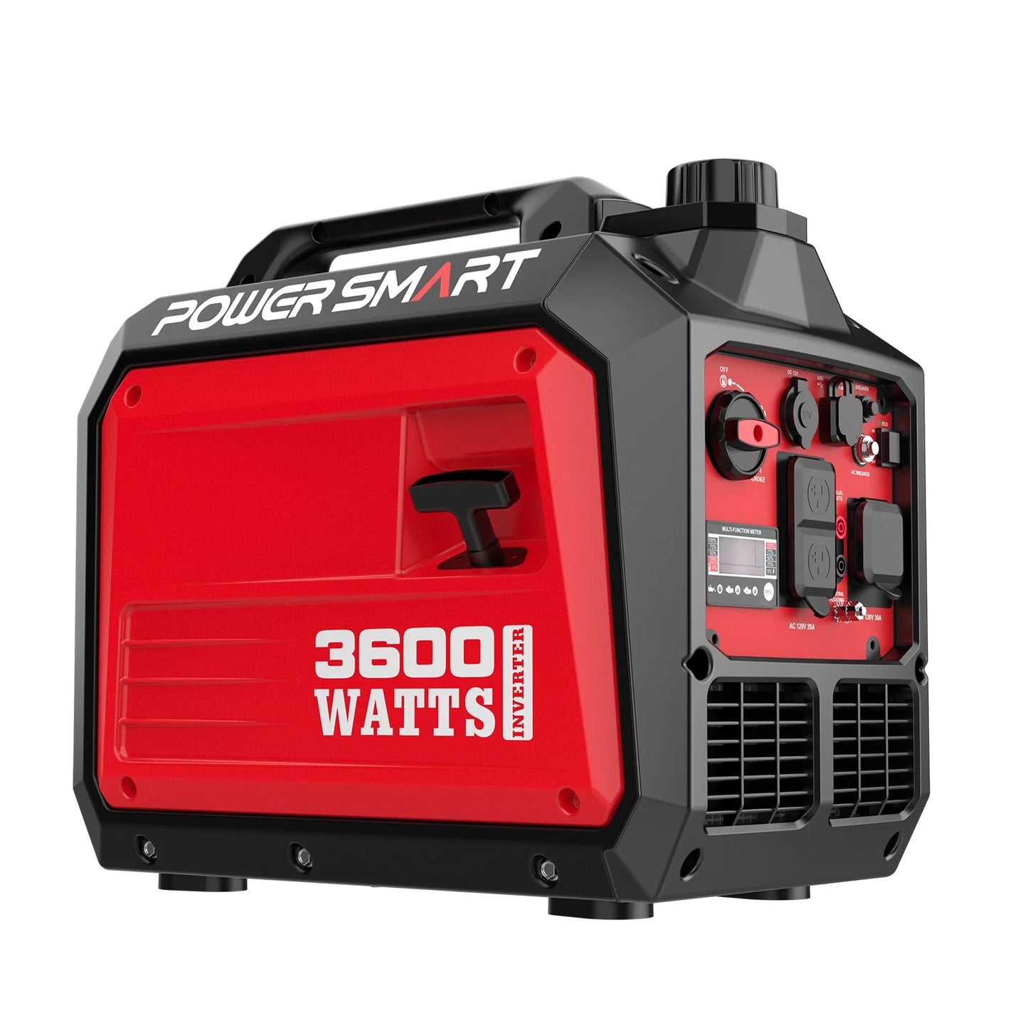 Portable Powered 3600W,Usb Output, Low Noise Quiet for Home Gas Inverter Generator EPA Compliant