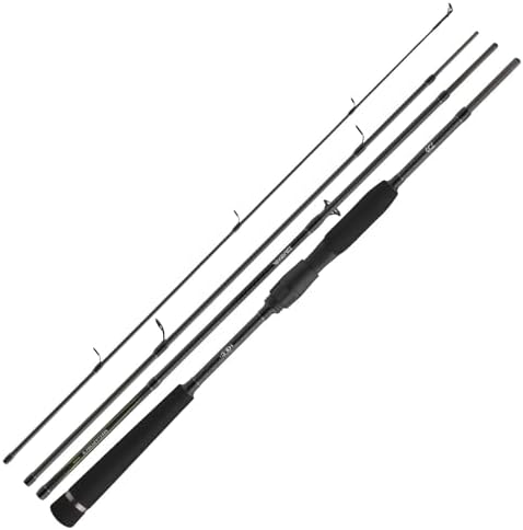 DAIWA Megaforce Travel, 7.87 ft, 0.35-1.41 oz, 4 Parts, Spinning Fishing Rod
