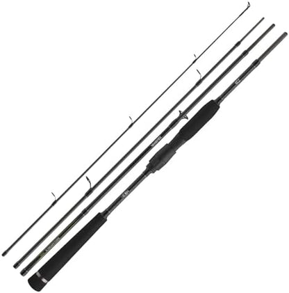 DAIWA Megaforce Travel, 7.87 ft, 0.35-1.41 oz, 4 Parts, Spinning Fishing Rod