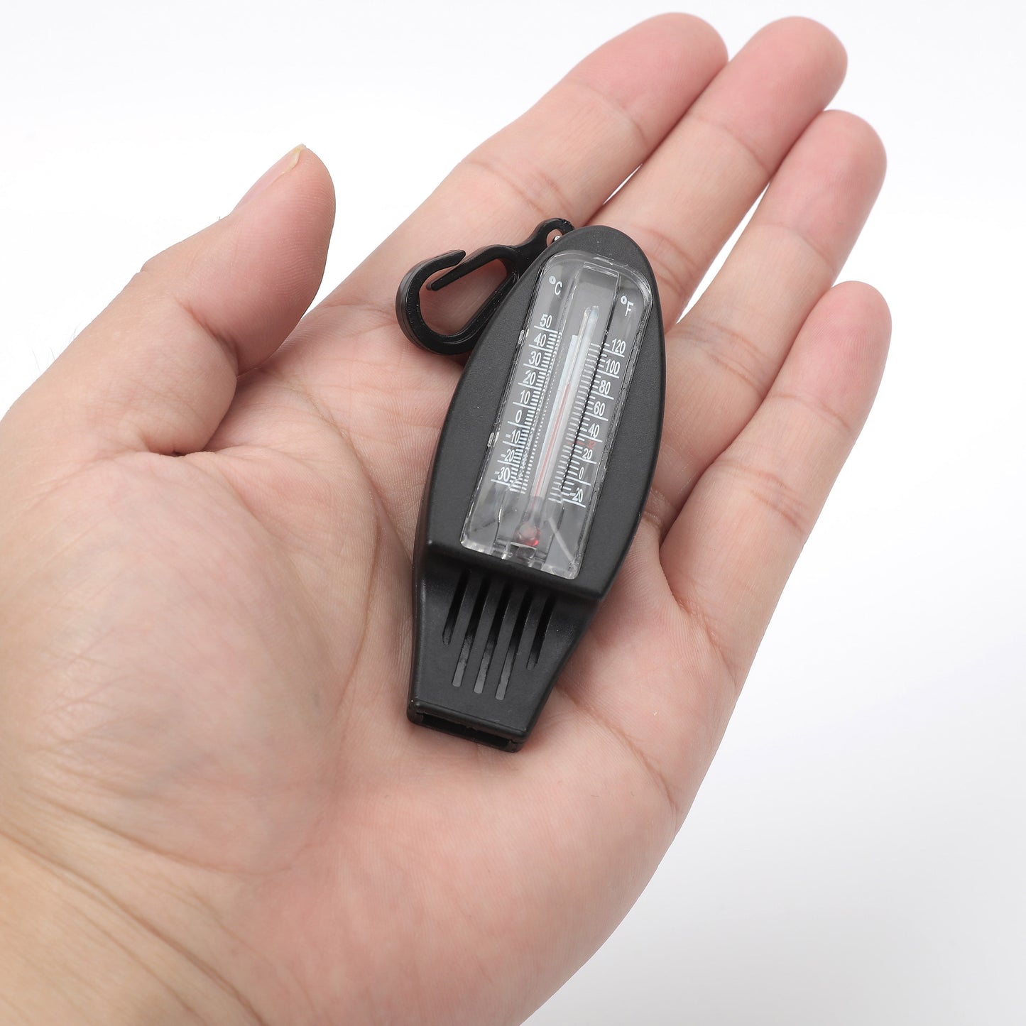 Black 4-Function Plastic Whistle - Peak Performance Outfitters