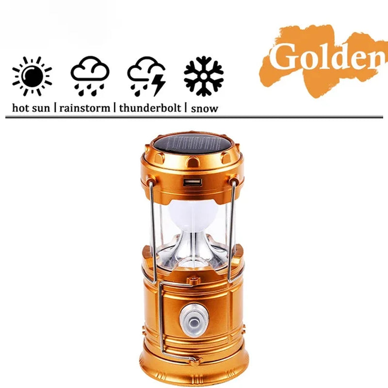 Outdoor USB Rechargeable Camping Lantern