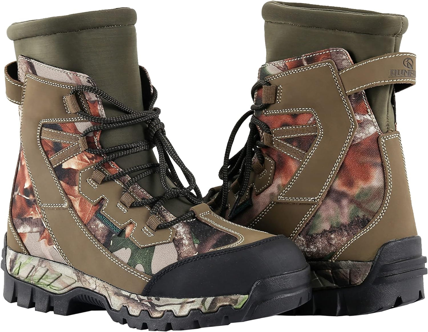 Men's Waterproof Camo Lightweight Hunting Boots - Peak Performance Outfitters