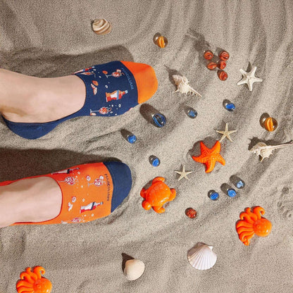 Marcoliani Milano Made in Italy - No Show Socks for Men - Always Stay up | Essence of Cotton Spritz Invisible Touch