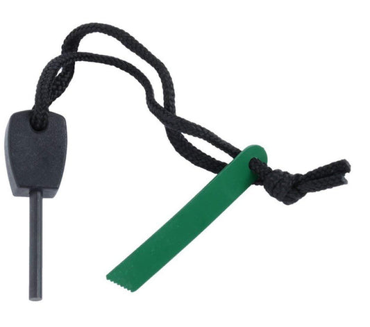 Durable Magnesium Flint Fire Starter - Emergency Survival Kit for Camping