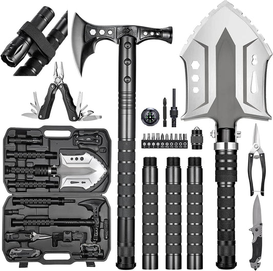 Survival Multi-Tool Shovel Kit with 28 Functions - Peak Performance Outfitters