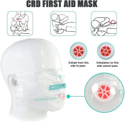 Emergency First Aid Kit with Venom Extractor Suction Pump and CPR Face Shield - Ideal for Hiking, Backpacking, and Camping - Peak Performance Outfitters