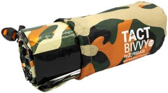 Survival Frog Tact Bivvy 2.0 Emergency Sleeping Bag with Stuff Sack, Carabiner & Survival Whistle – Compact, Lightweight, Waterproof, Reusable Thermal Bivy Sack Shelter Kit