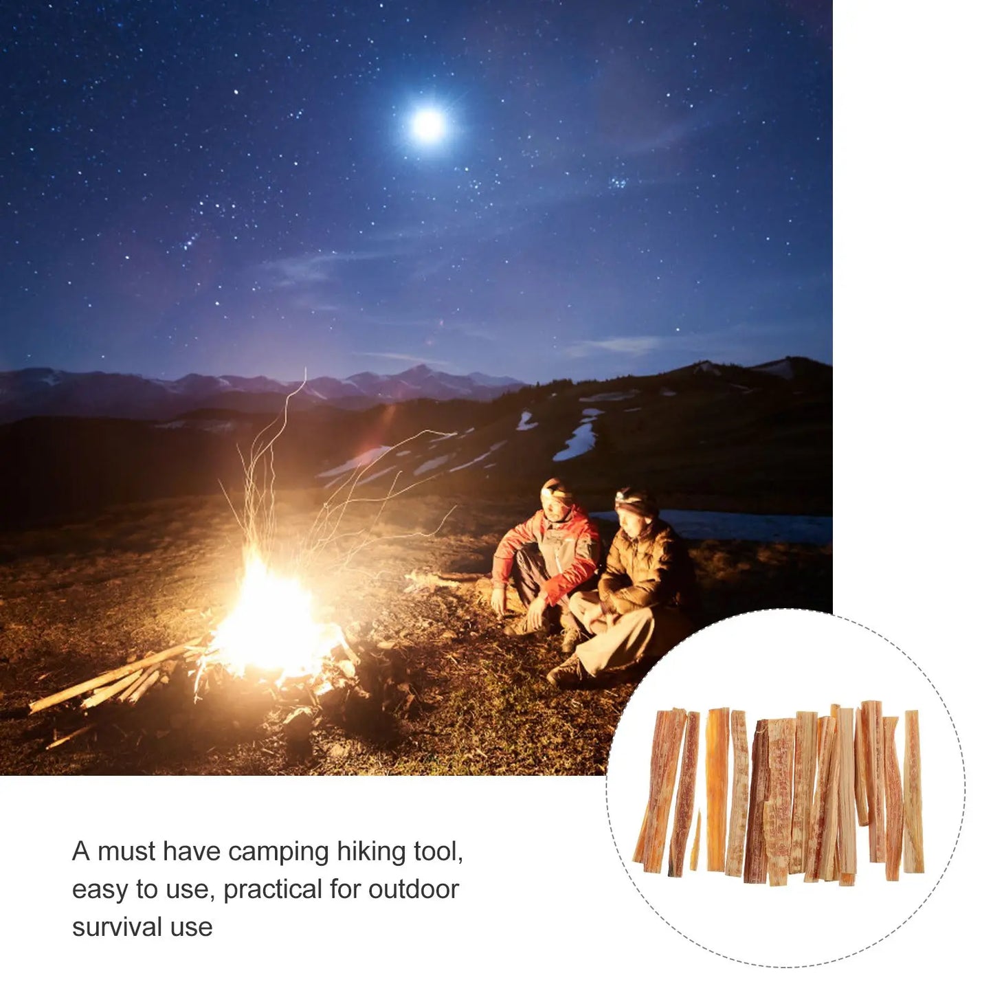 Outdoor Quick Fire Kit Firestarter Sticks - Camping Survival Fire Starter - Peak Performance Outfitters