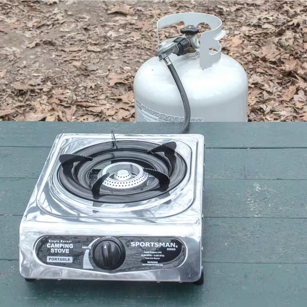 Adjustable Single Burner Camping Stove - Peak Performance Outfitters