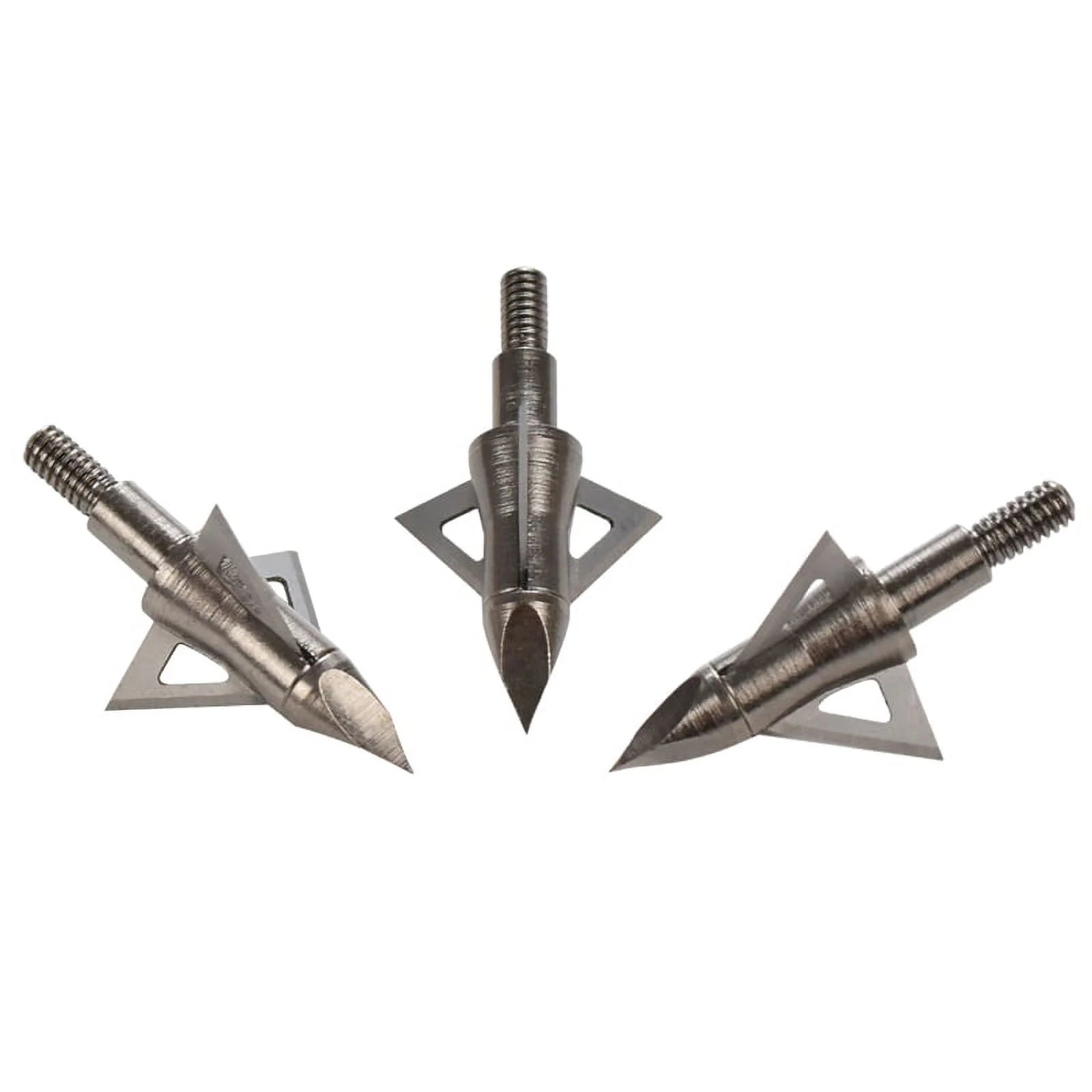 Set of 12 Archery Broadheads 100 Grain for Crossbows, Recurves, and Compound Bows - Peak Performance Outfitters