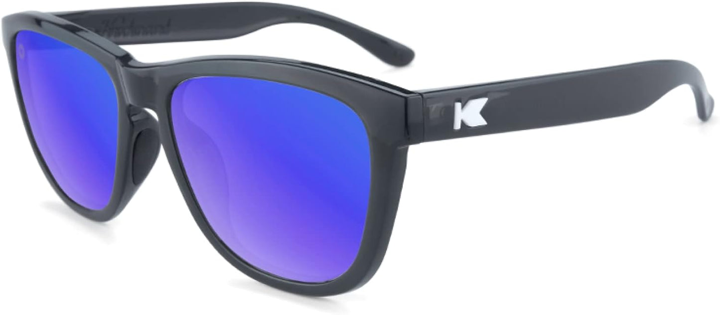 Knockaround Mile Highs aviator polarized sunglasses with metal frame