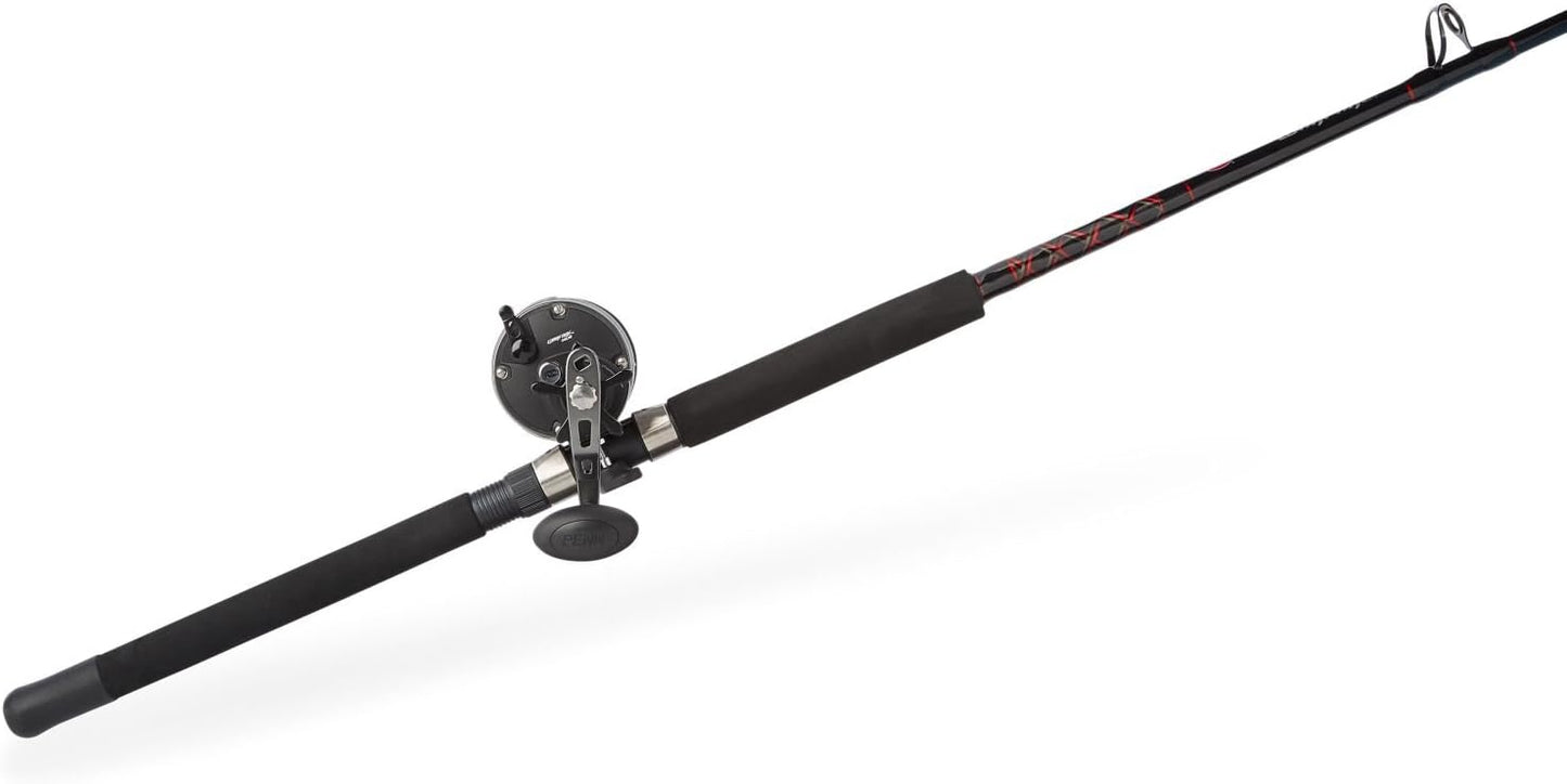 Penn Warfare Level Wind Fishing Rod and Reel Conventional Combo