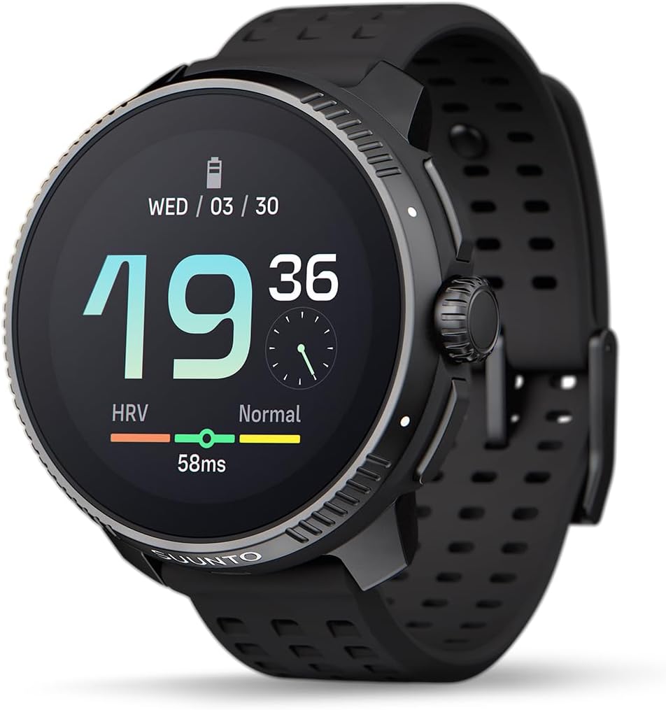 Suunto Race GPS Sports Watch with AMOLED Color Screen and Long Battery Life