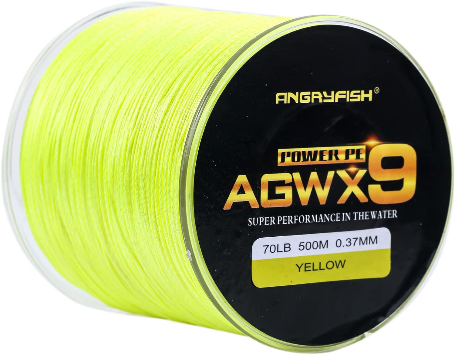 AGWX9 Braided Fishing Line - Superior Smoothness and Casting Distance - Durable with Multiple Color Options - Perfect for Fishing Enthusiasts - Peak Performance Outfitters