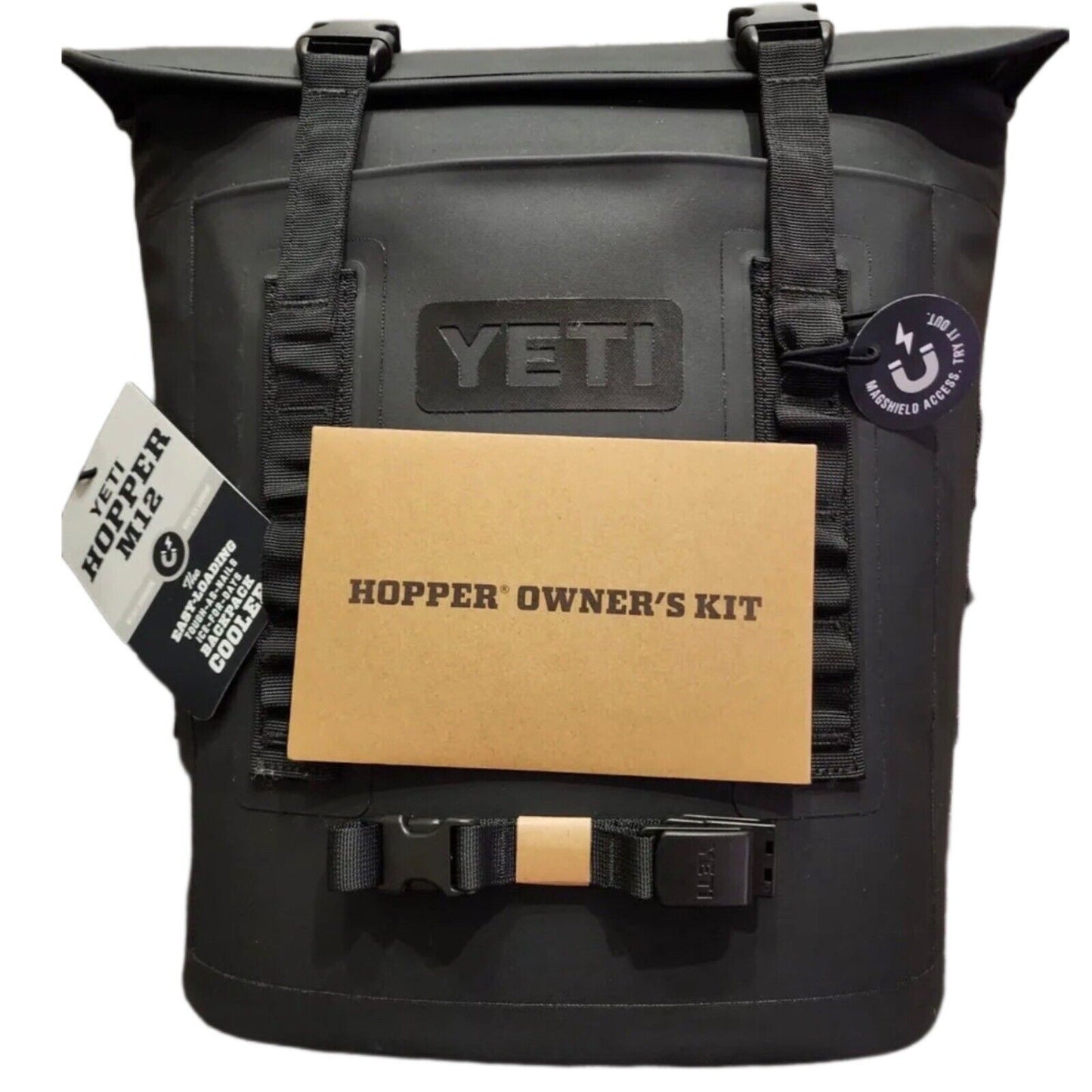 YETI Hopper M12 Soft Backpack Cooler in Black - Pre Dawn Limited Edition Model - Peak Performance Outfitters