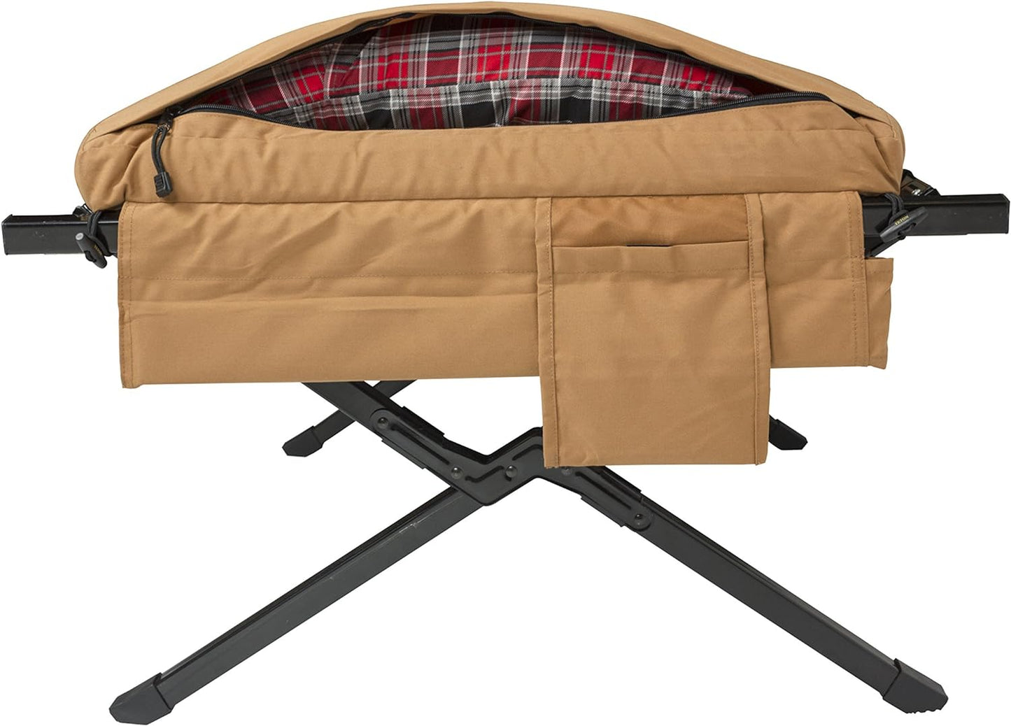 Canvas Camp Pad - Durable Sleeping Pad for Car Camping in Brown - Peak Performance Outfitters