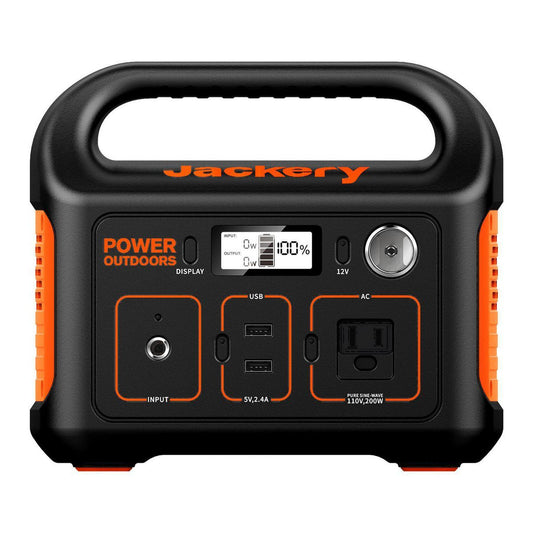 Explorer 240 Portable Power Station with 240Wh Lithium Battery, 110V/200W AC Outlet, Ideal for Outdoors, Camping, Travel, Hunting, and Emergencies (Solar Panel Compatible)