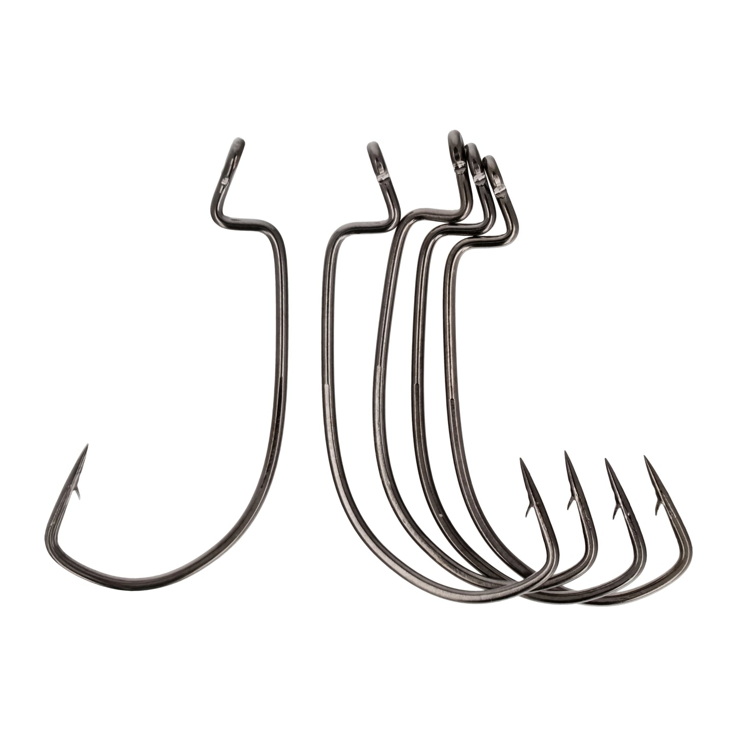 Jason Christie Heavy Wire EWG Worm Fishing Hooks, Size 3/0, 12 Pack - Peak Performance Outfitters