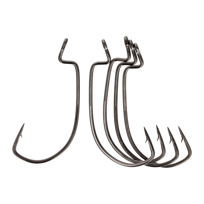 Jason Christie Heavy Wire EWG Worm Fishing Hooks, Size 3/0, 12 Pack - Peak Performance Outfitters